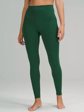 lululemon athletica Align High Rise Everglade Green High-Waist Leggings